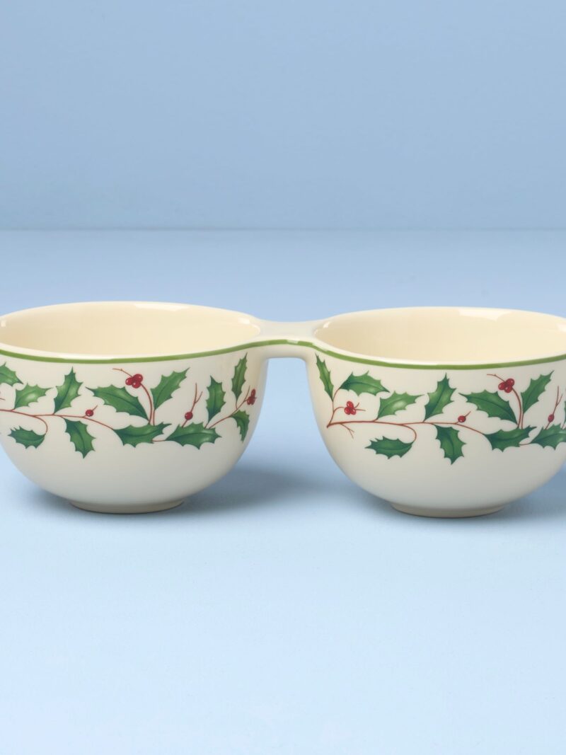 Holiday Double Dip Bowl
